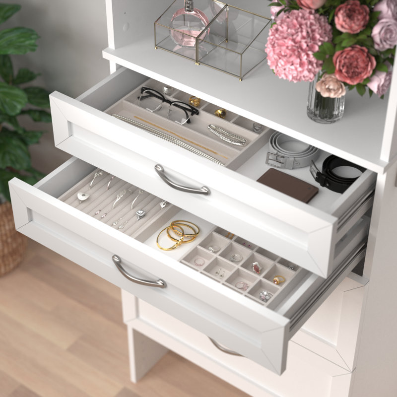 ClosetMaid 3 Piece Jewelry Organizer Tray Set & Reviews | Wayfair